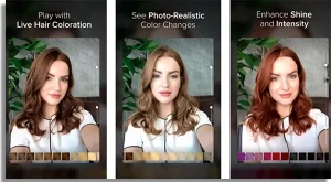 Aplicativos para mudar a cor do cabelo